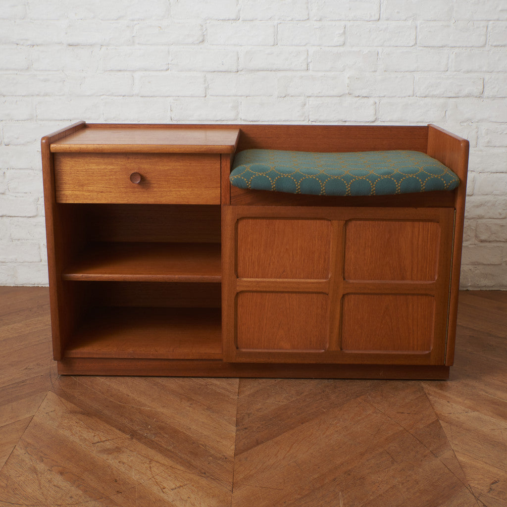 ヴィンテージ テレフォンベンチ / 張替済