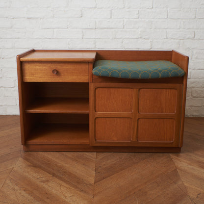 ヴィンテージ テレフォンベンチ / 張替済