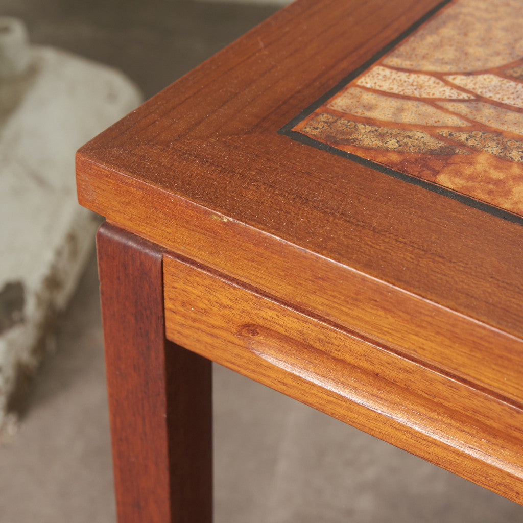 デンマーク ヴィンテージ タイルトップコーヒーテーブル