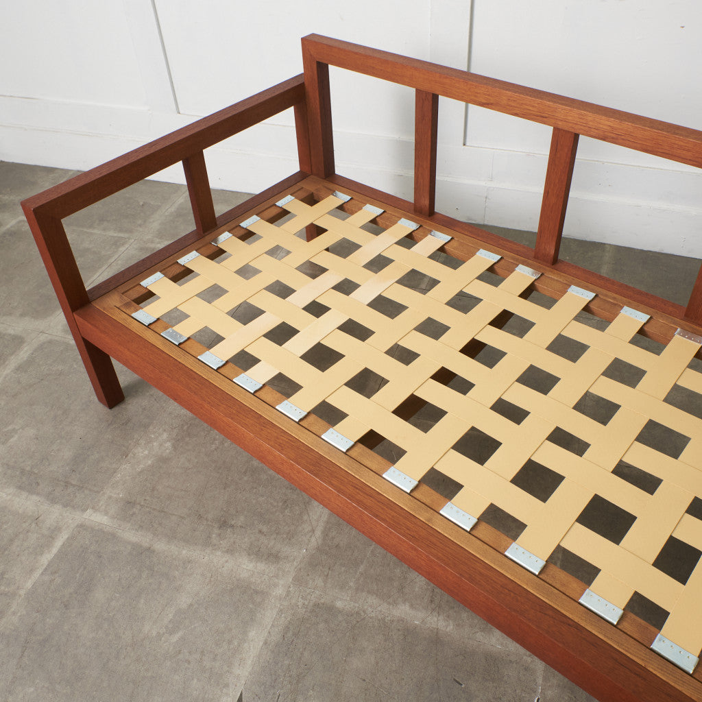 ヴィンテージ チーク材 3人掛けソファ