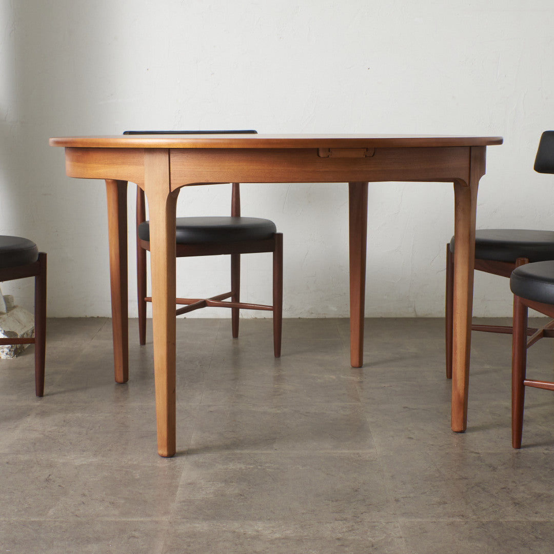 エクステンション ラウンド ダイニングテーブル