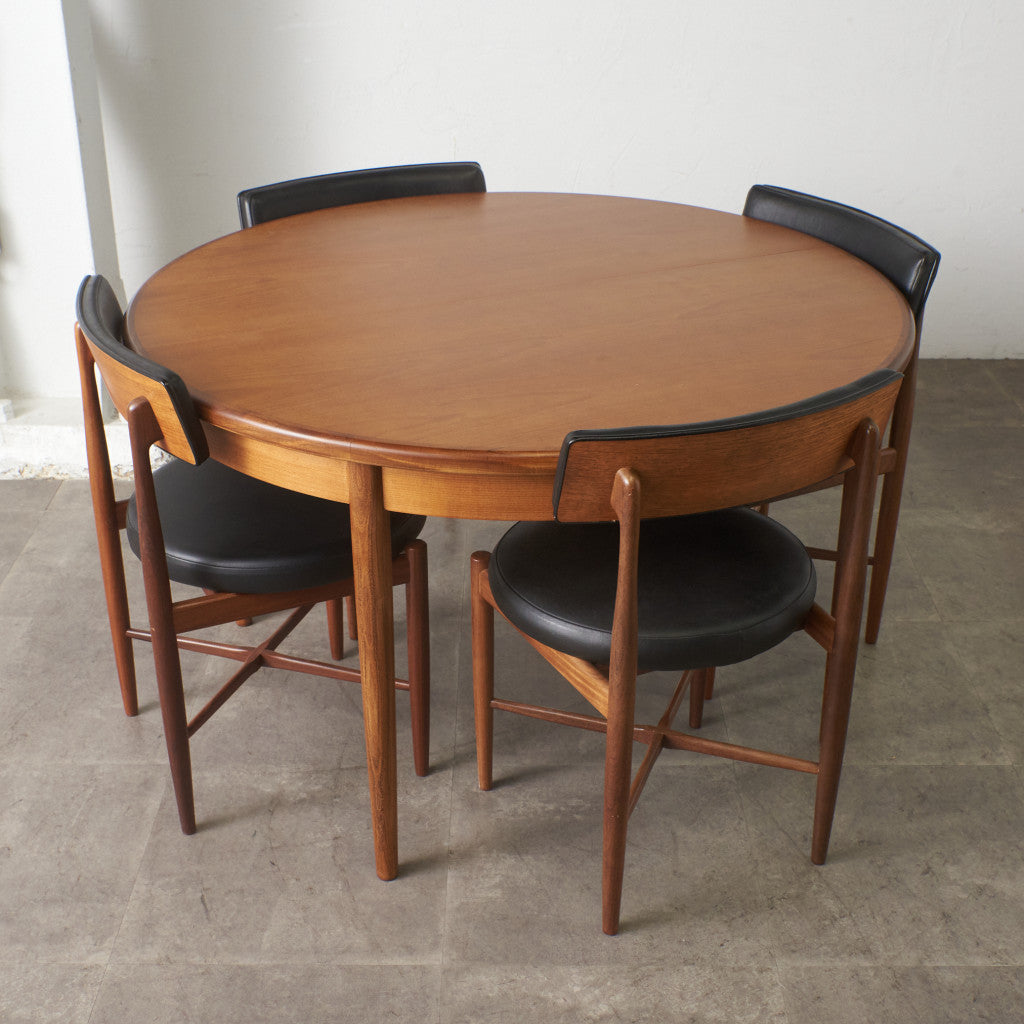 エクステンション ラウンドダイニングテーブル