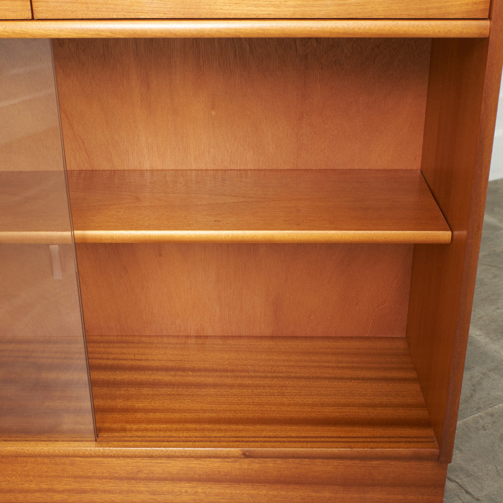 ヴィンテージ ガラスキャビネット