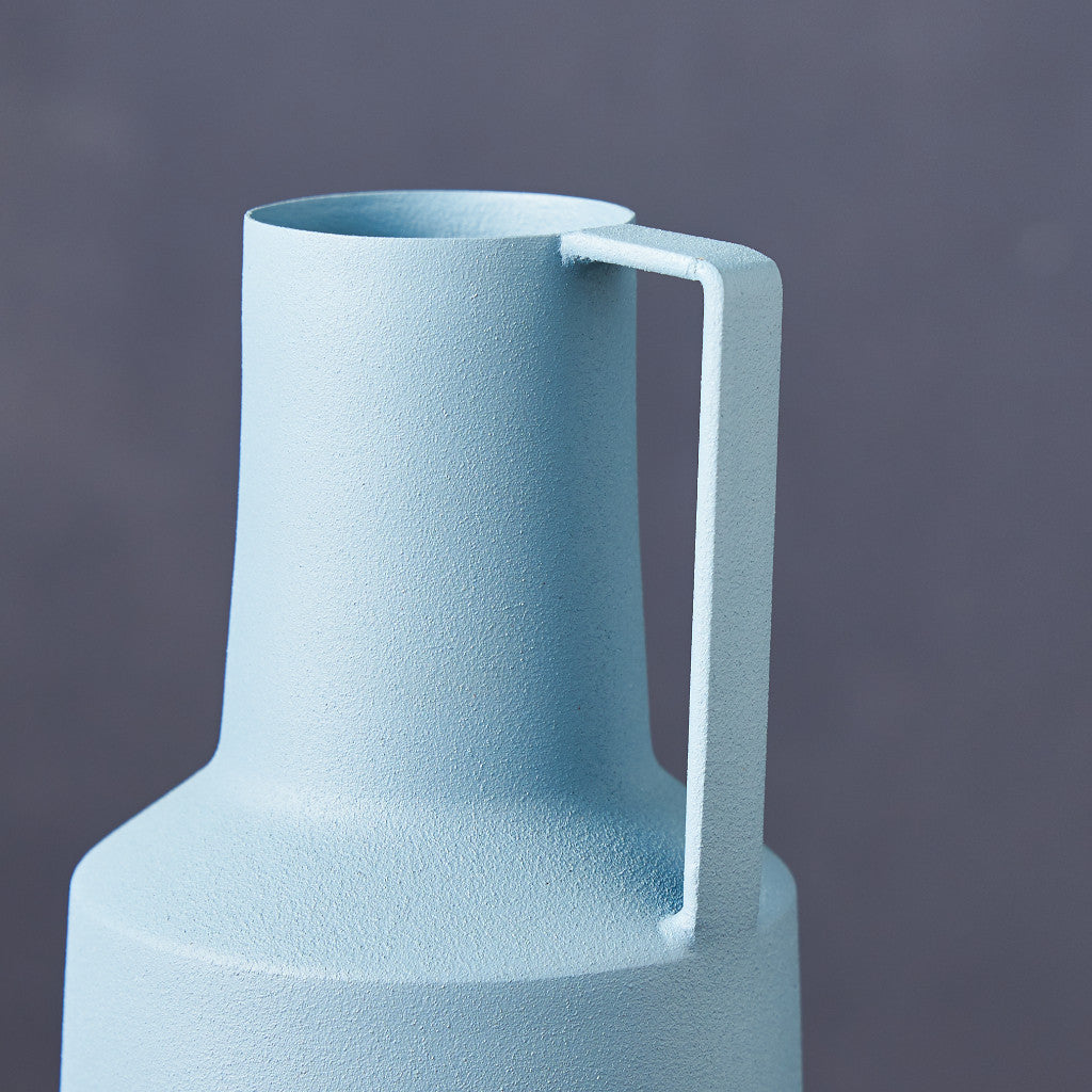 アイアンフラワーベース ニュアンスブルー