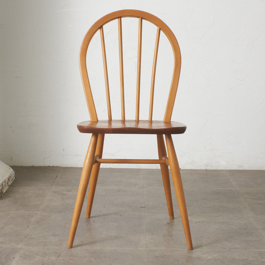 4本スポーク フープバックチェア