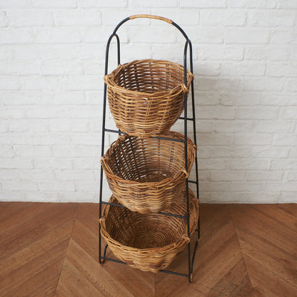 ヴィンテージ バスケットスタンド