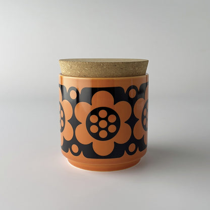 Hornsea x Magpie ストレージジャー Geo Flower Orange