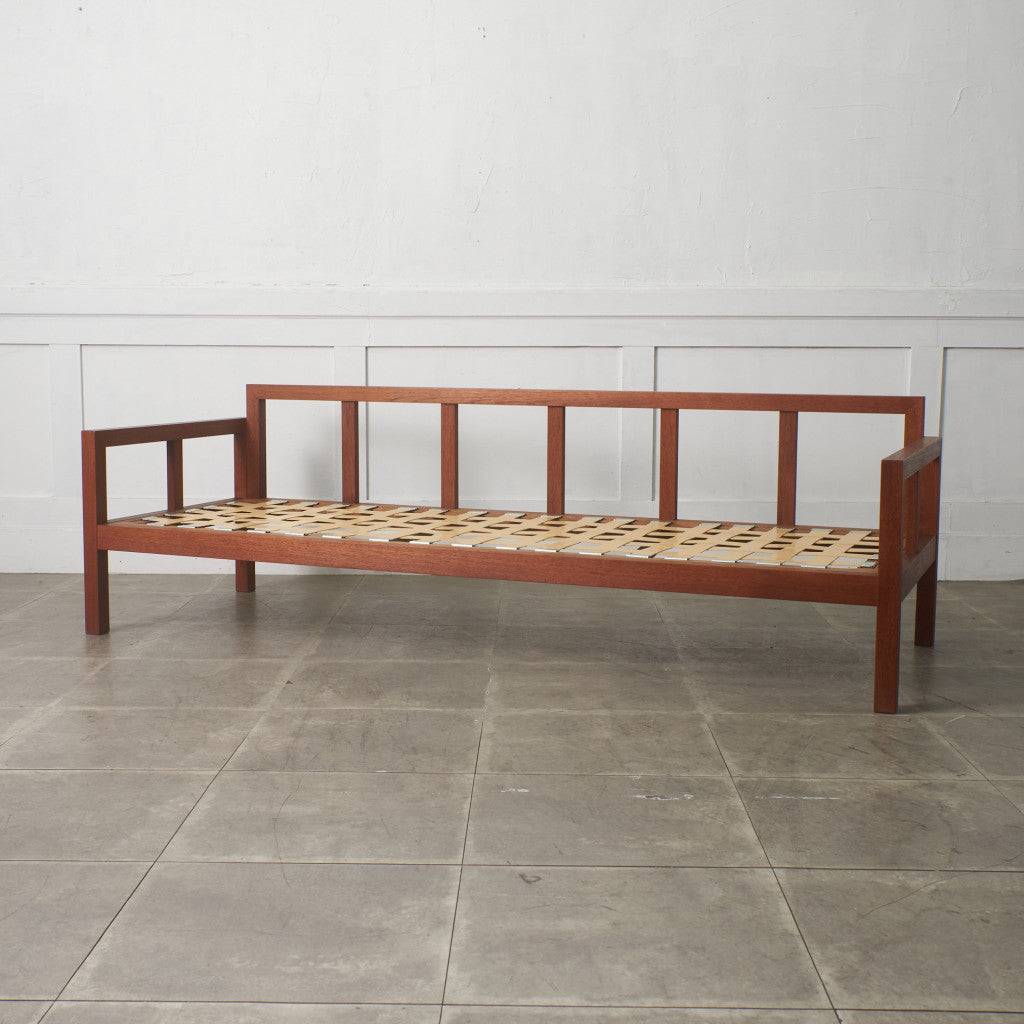 ヴィンテージ チーク材 3人掛けソファ