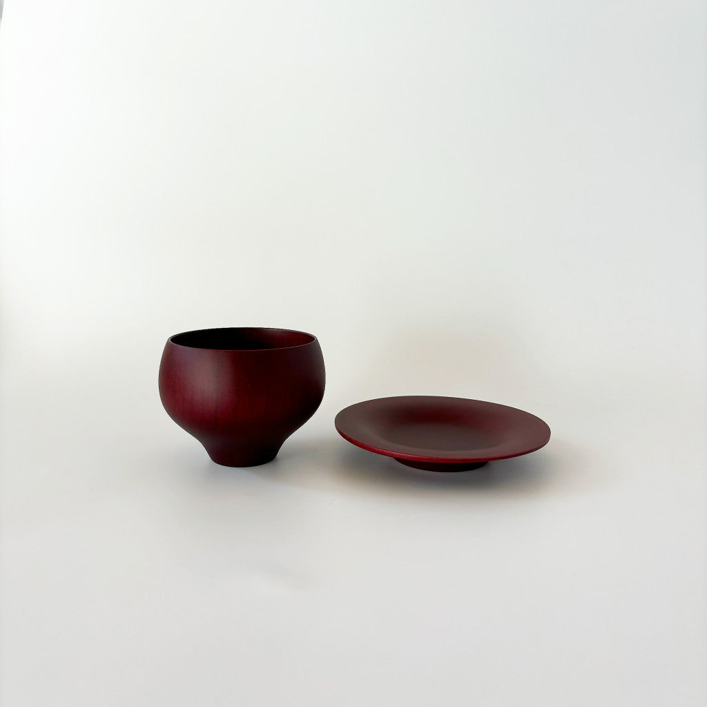 カップ & ソーサー TSUBO ブラウン