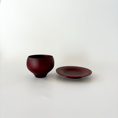 カップ & ソーサー TSUBO ブラウン
