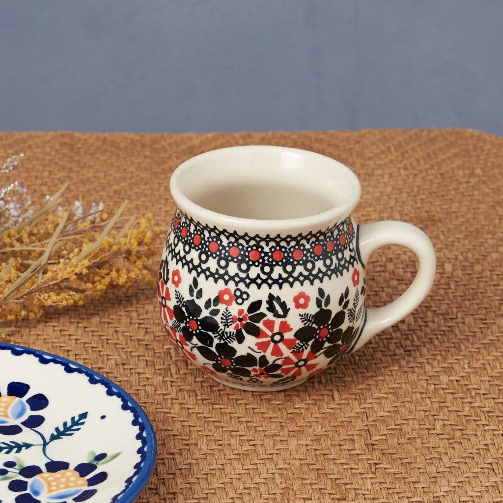 ポーリッシュポタリー マグカップ ブラック