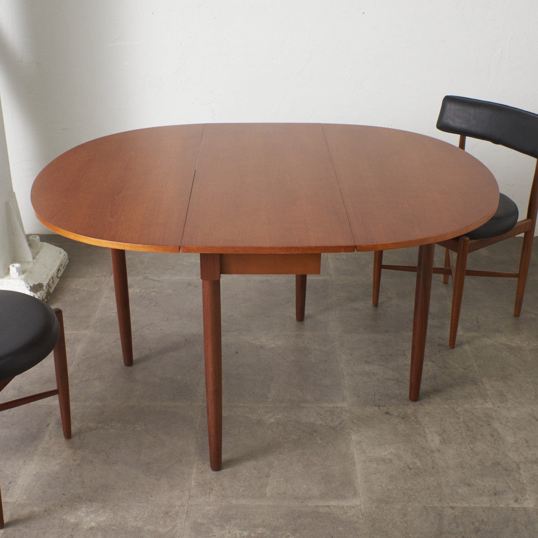 ドロップリーフ ゲートレッグテーブル (4396)