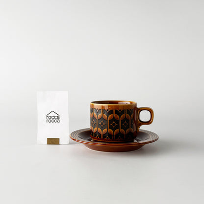 HEIRLOOM エアルーム カップ&ソーサー Autumn brown