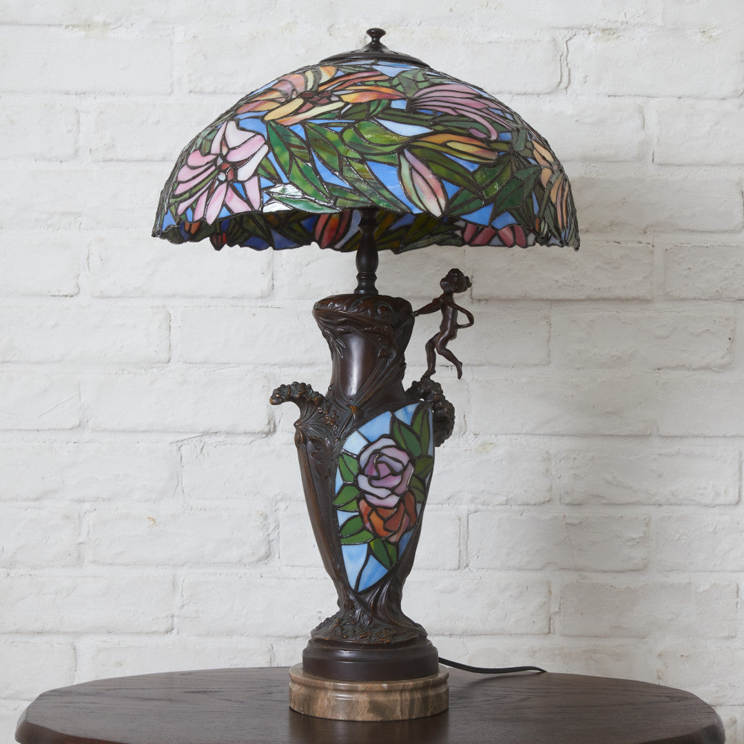 ステンドグラス ティファニーランプ