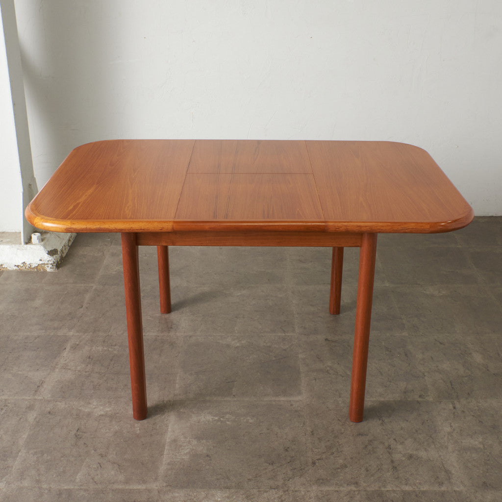 チーク材 エクステンションダイニングテーブル