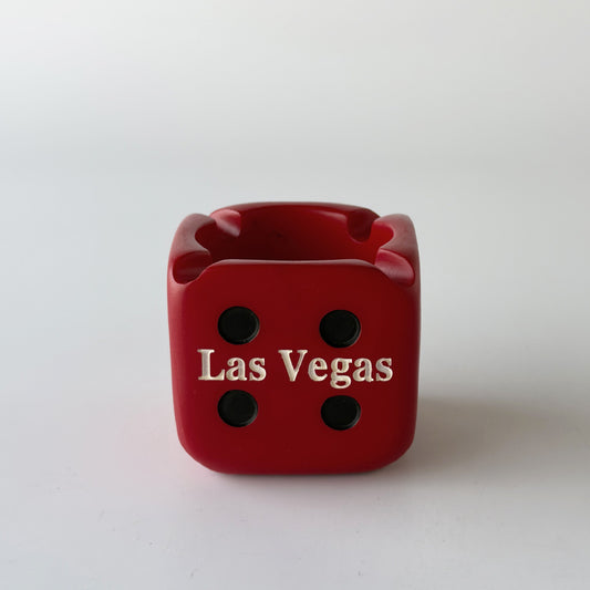 サイコロ型 ヴィンテージ アッシュトレイ