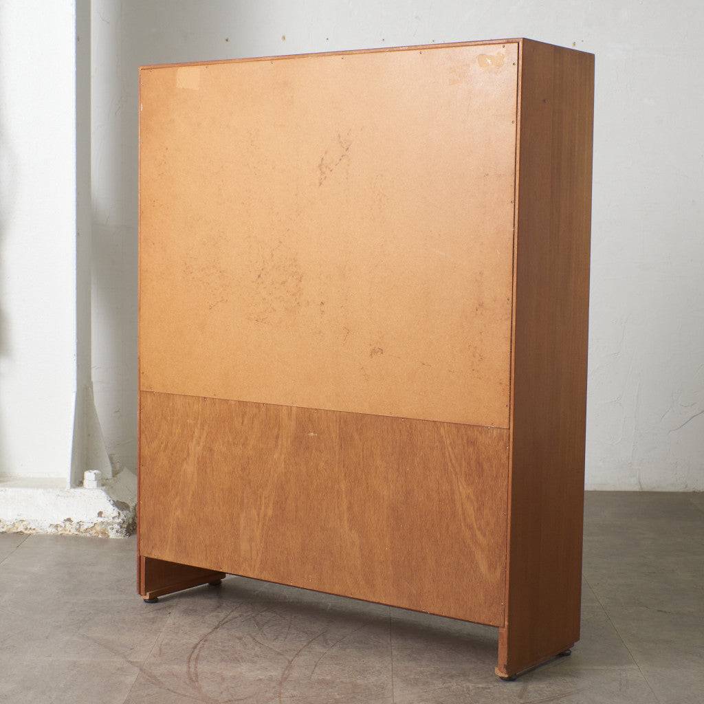 ヴィンテージ ガラスキャビネット