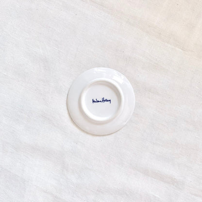 マリアンヌハルバーグ 瀬戸焼 豆皿 花柄