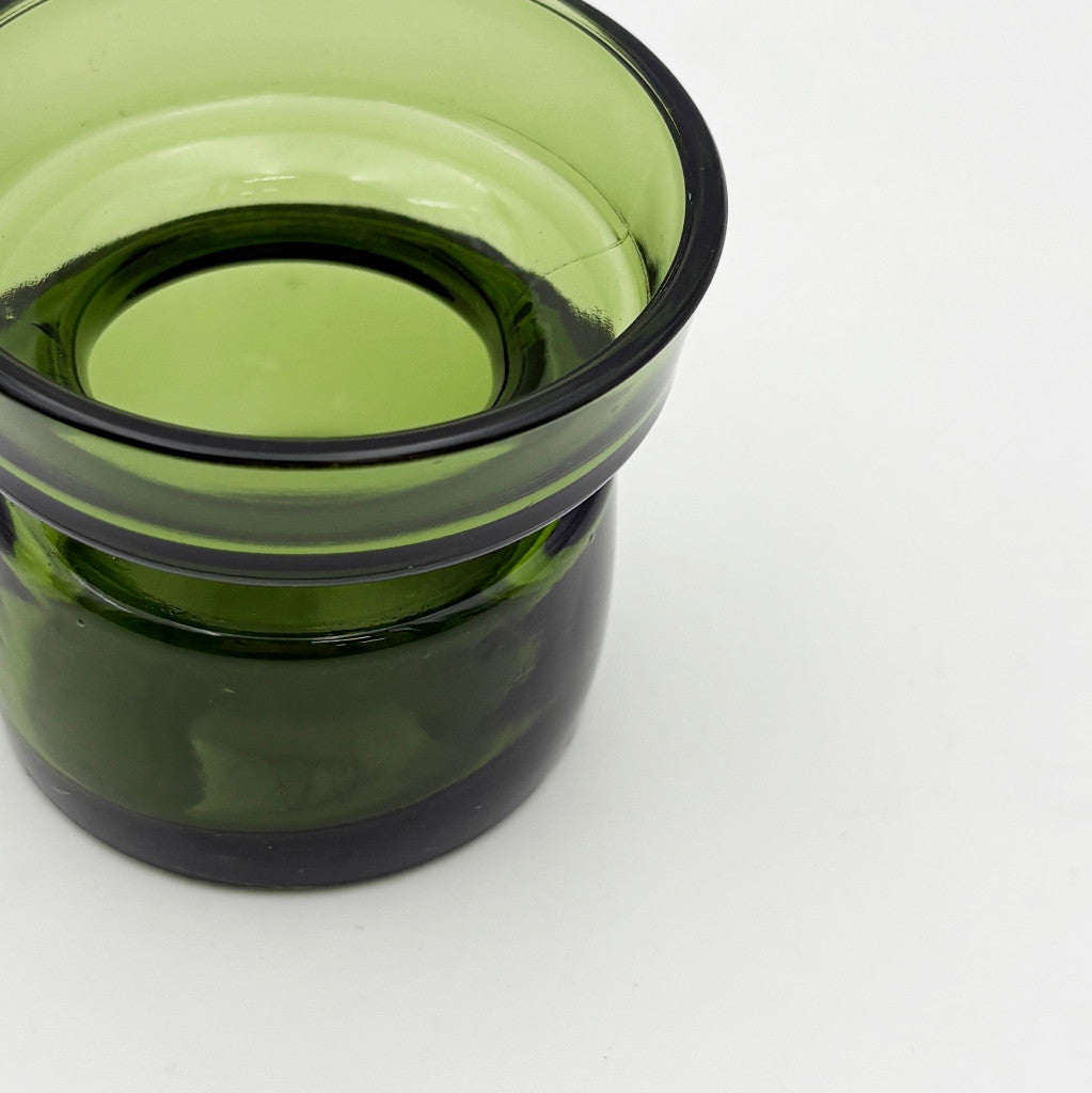 ガラス キャンドルホルダー