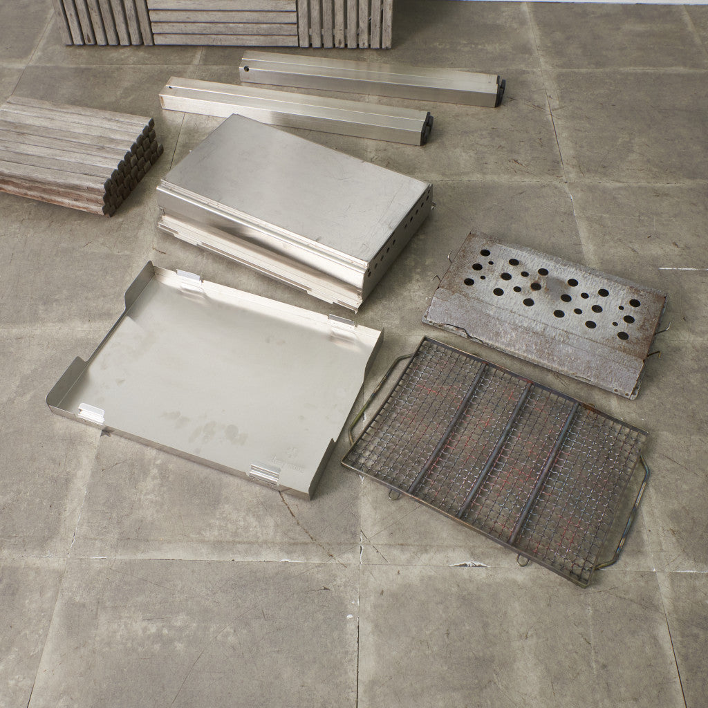 ガーデンユニットテーブル & グリル セット