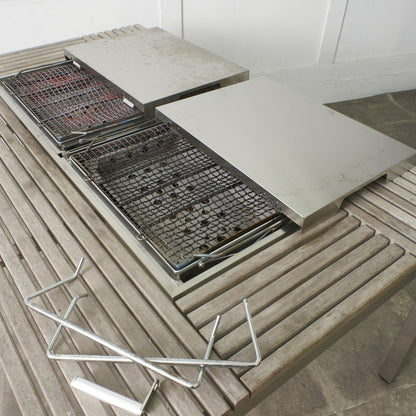 ガーデンユニットテーブル & グリル 3点セット