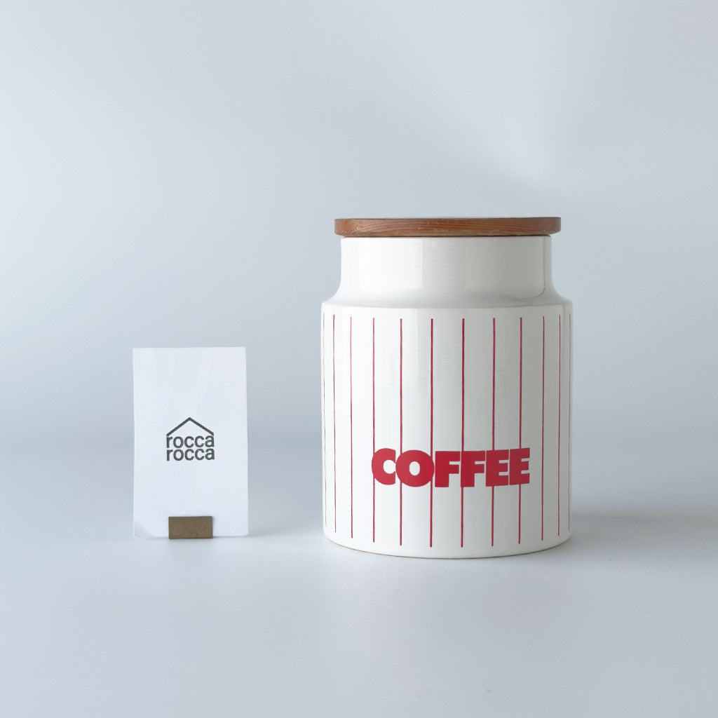 STRIPE ストライプ キャニスター "COFFEE"