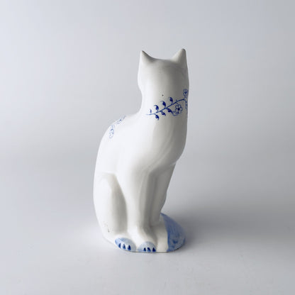英国ヴィンテージ 猫のフィギュリン