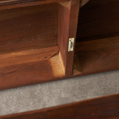 英国クラシック オーク材 ネストテーブル