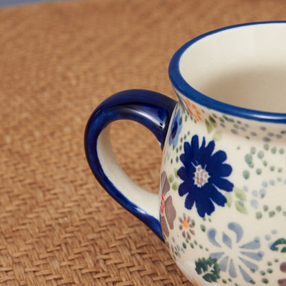 ポーリッシュポタリー マグカップ ブルー