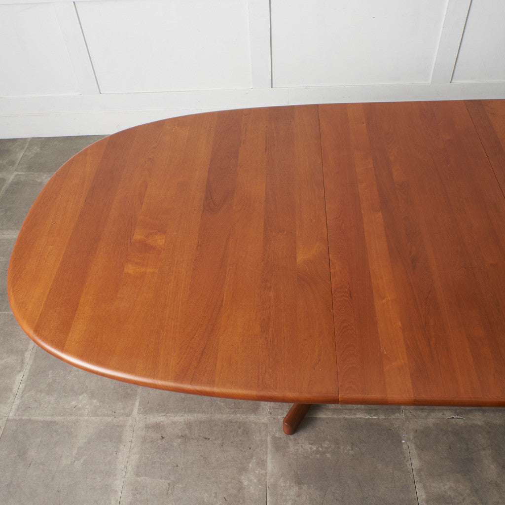 デンマーク エクステンション オーバルダイニングテーブル