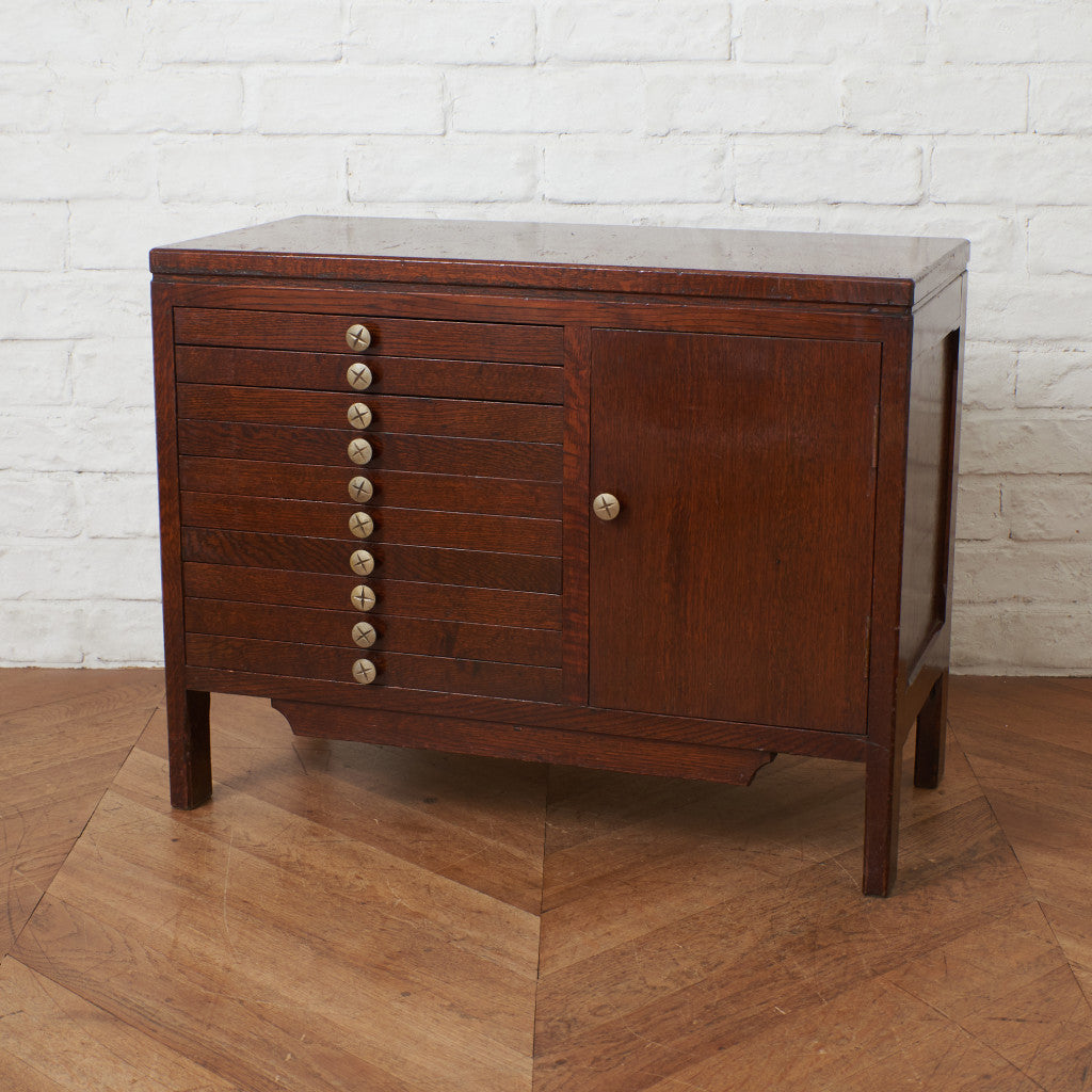 ジャパンヴィンテージ 古い木製 サイドボード