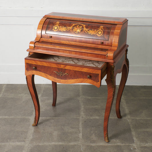 イタリアクラシック ロールトップライティングビューロー