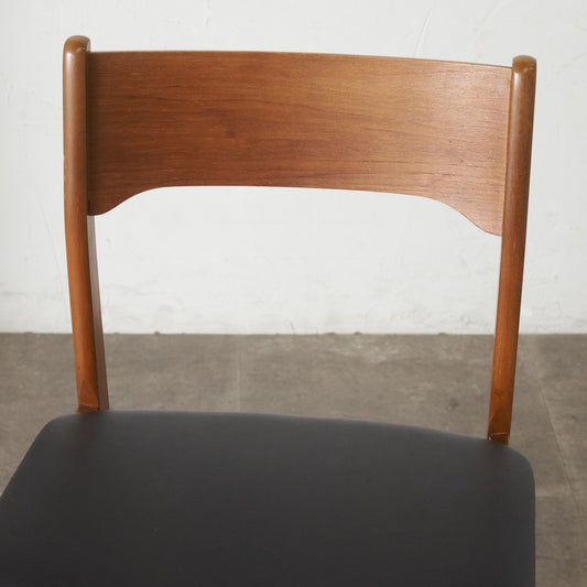 英国ヴィンテージ ダイニングチェア / 張替済