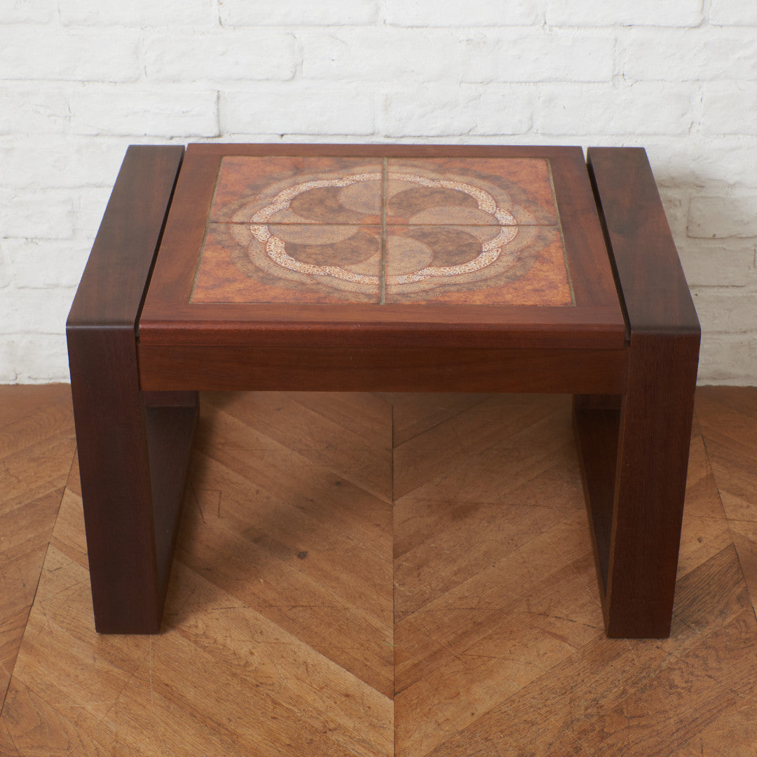 デンマークヴィンテージ タイルトップ コーヒーテーブル