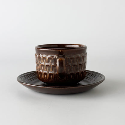 Pennine ペンニン カップ＆ソーサー ブラウン