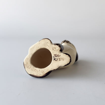 英国ヴィンテージ 猫のフィギュリン