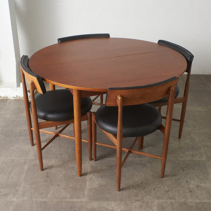 英国ヴィンテージ ラウンドダイニングテーブル