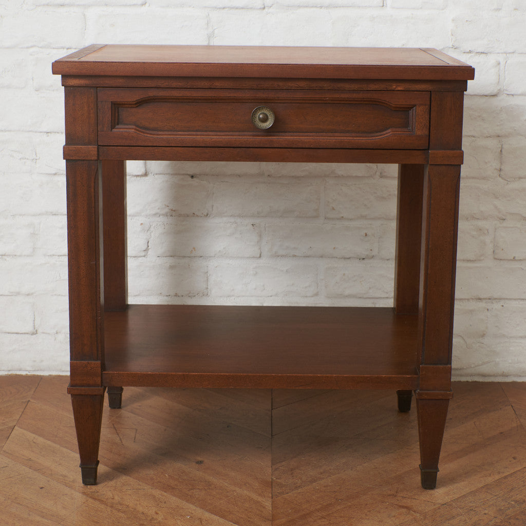 M♦年始Sale東名 US製　DREXEL　ヴィンテージ　ナイトテーブル　A TRIUNE ナイトテーブル｜ドレクセル・ヘリテイジ DREXEL HERITAGE