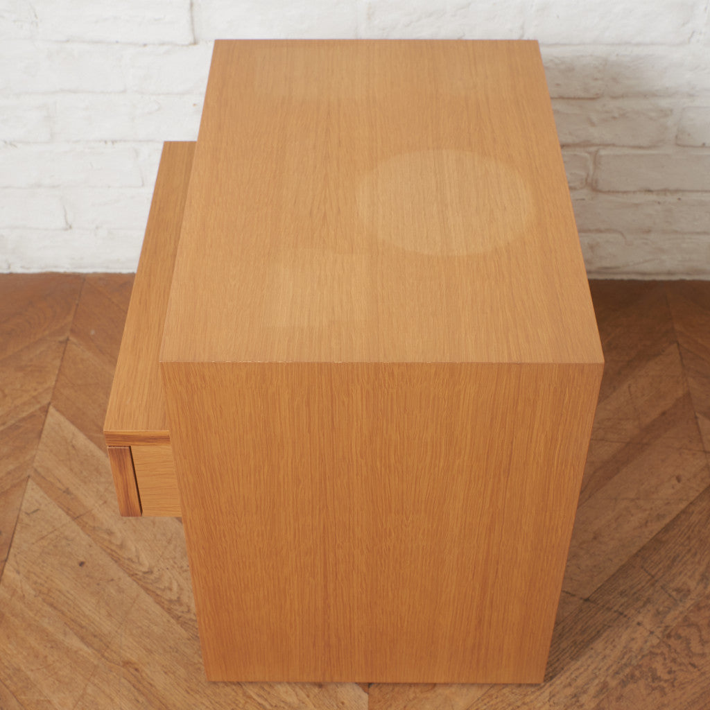 NOTTE ベッドサイドテーブル ドロワー付