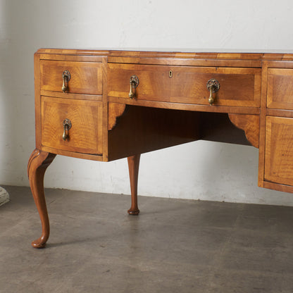 英国アンティーク 両袖デスク