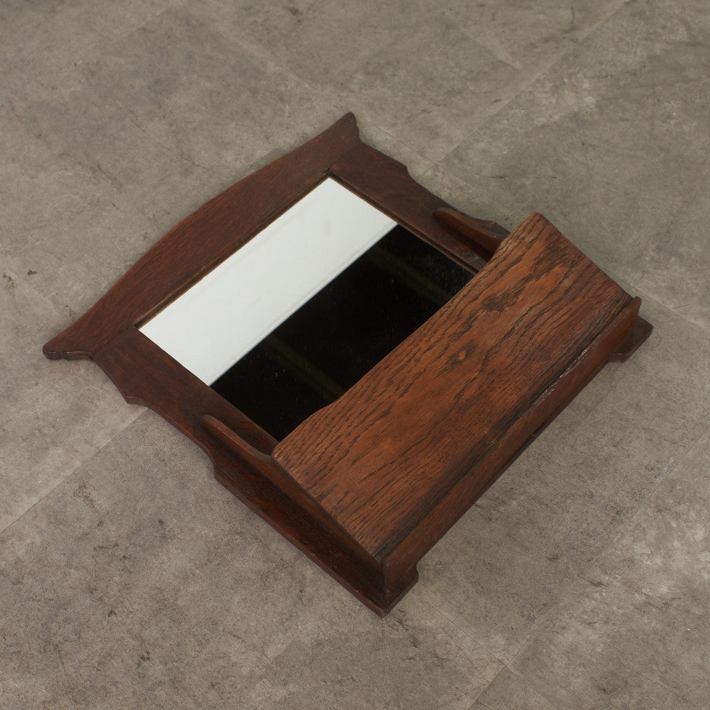 英国アンティーク アーツアンドクラフツ様式 ウォールミラー