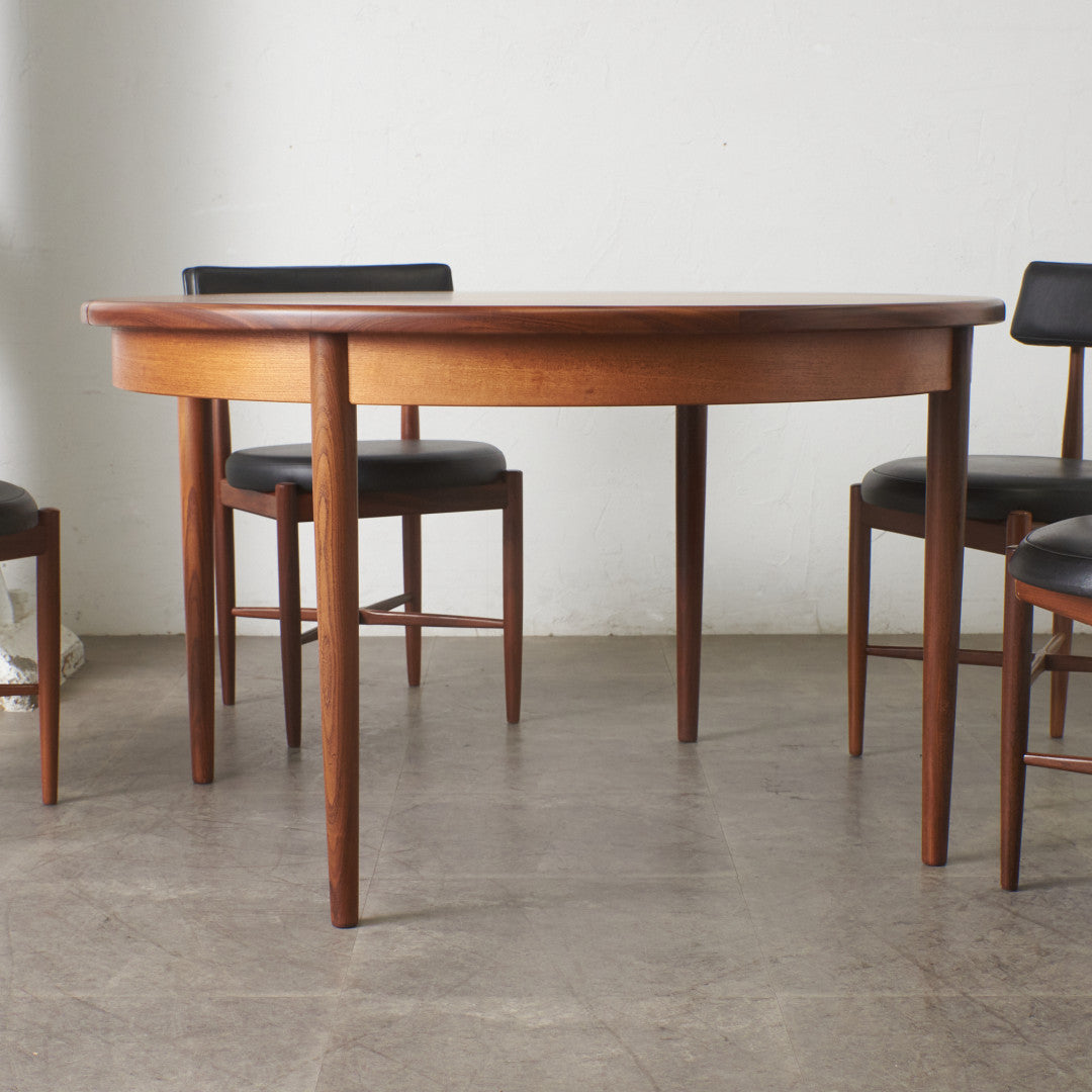 エクステンション ラウンドダイニングテーブル