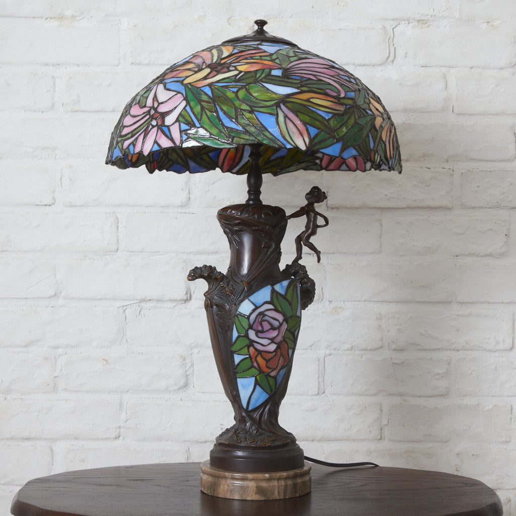 ステンドグラス ティファニーランプ