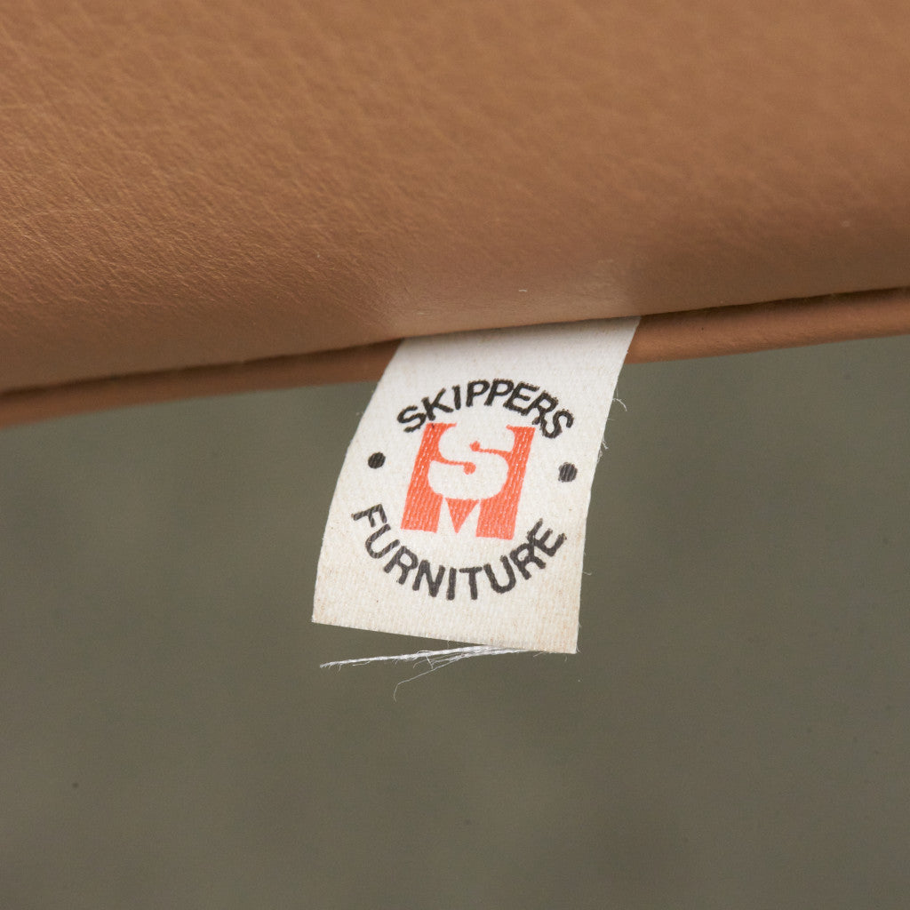 ETON 本革張り 2人掛けソファ