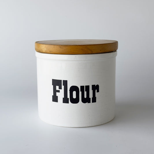 ヴィンテージ キャニスター "Flour"