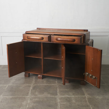 英国アンティーク アールデコ様式 サイドボード