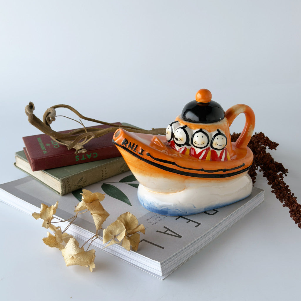 英国ヴィンテージ RNLI ティーポット