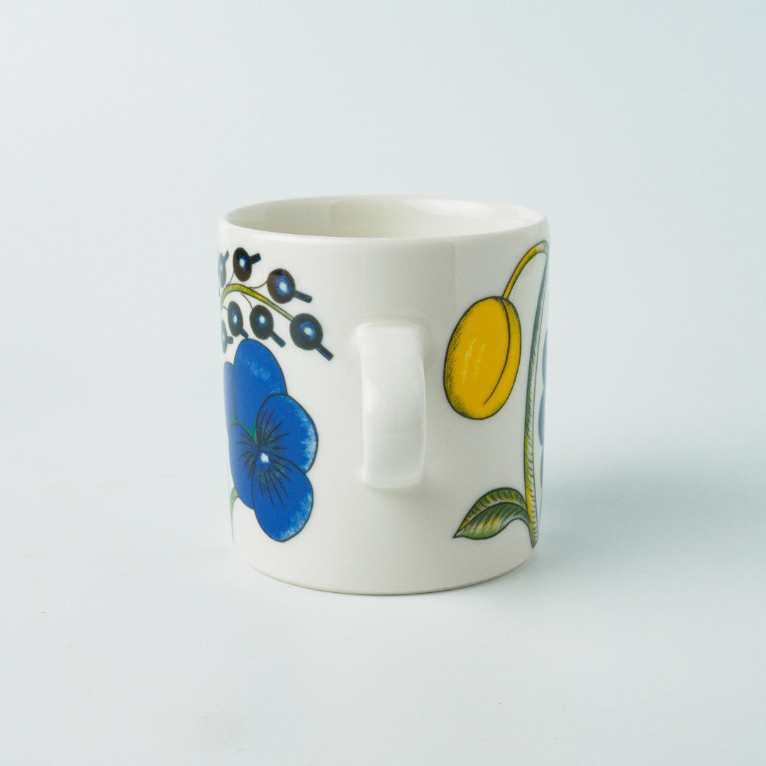 パラティッシ マグカップ 240ml ブルー&イエロー