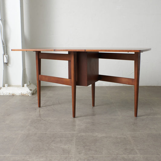 ヴィンテージ ドロップリーフ ゲートレッグテーブル