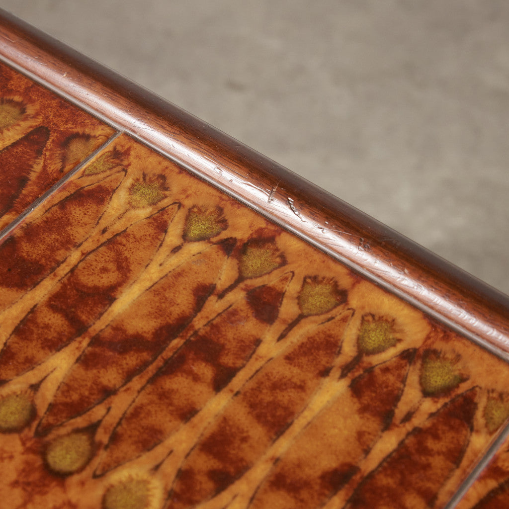 デンマーク ヴィンテージ タイルトップ トロリーワゴン